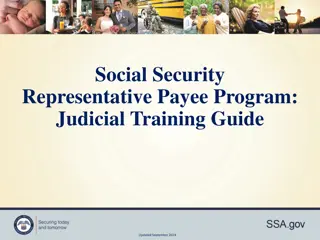 Social Security Representative Payee Program