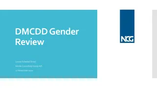Assessing Gender Equality in DMCDD's East Africa Projects