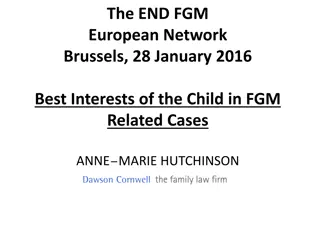 Child Protection and FGM Legislation Overview