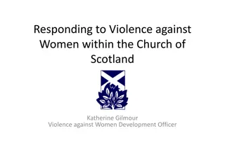 Addressing Violence Against Women in the Church of Scotland