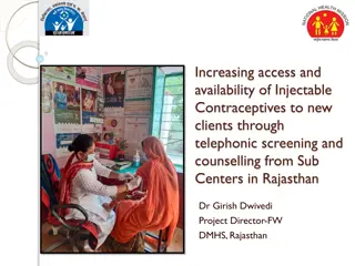 Increasing Access to Injectable Contraceptives in Rajasthan