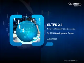 Media Pools and Volume Groups in SLTFS 2.4