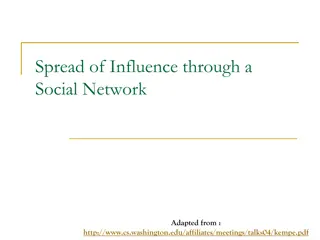 Influence Spread in Social Networks and Viral Marketing