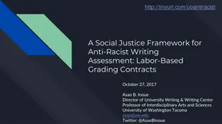 Labor-Based Grading Contracts for Anti-Racist Writing Assessment