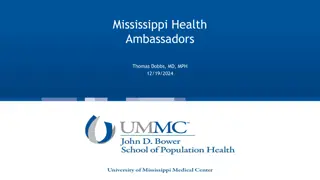 Mississippi Health Ambassadors & Vaccine Recommendations