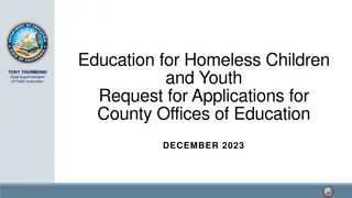 Education for Homeless Children and Youth: Understanding the McKinney-Vento Act