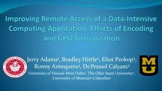 Improving Quality of Experience in Remote Desktop Applications through Encoding Experiment