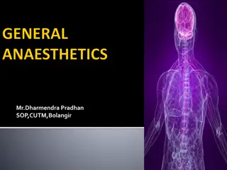 Insights into Anesthesia: Types, Stages, and Mechanisms Explained