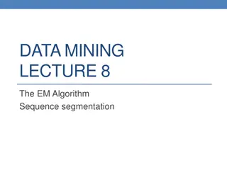 Clustering and Model-Based Algorithms