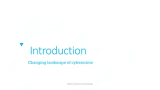 The Changing Landscape of Cybercrime: Trends, History, and Ethical Considerations