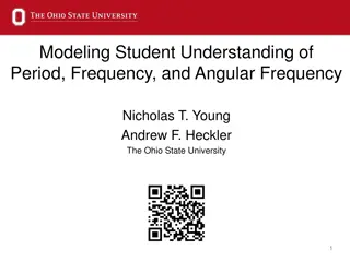 Student Knowledge on Period, Frequency, and Angular Frequency
