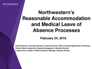Americans with Disabilities Act and Medical Leave Processes