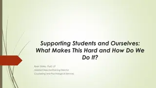 Supporting College Student Mental Health Challenges: Barriers and Solutions