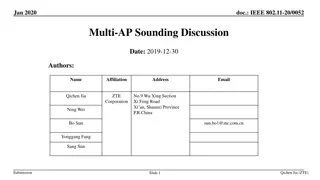 Enhancing Multi-AP Sounding Efficiency in Wireless Networks
