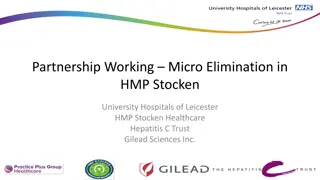 Partnership in Eliminating Hepatitis C: Innovative Strategies at HMP Stocken and University Hospitals