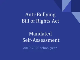 Effective Implementation of Anti-Bullying Bill of Rights Act: Self-Assessment Results 2019-2020