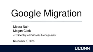 UConn Google Migration: Impact, Data Migration, and Access Information