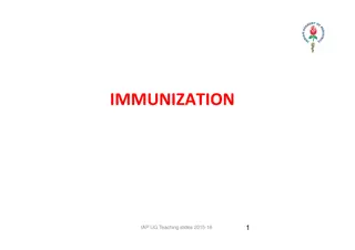 Vaccine Immunology and Administration Techniques