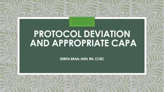 CAPA and Compliance in Clinical Trials