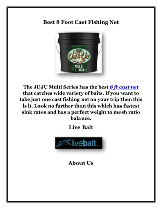 Best 8 Foot Cast Fishing Net, livebait.com