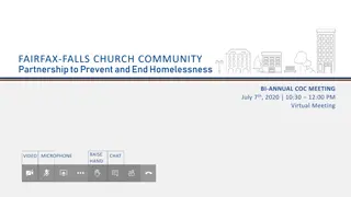 Fairfax-Falls Church Community Partnership Homelessness Meeting Update
