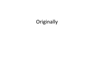 The Poem 'Originally' by Carol Ann Duffy