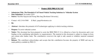 Exploring IoT in Vehicle Tracking Solutions