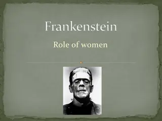 Role of Women in Frankenstein: Elizabeth Lavenza and Safie