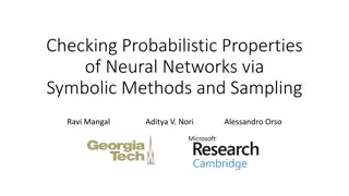 Neural Network Probabilistic Properties and Testing