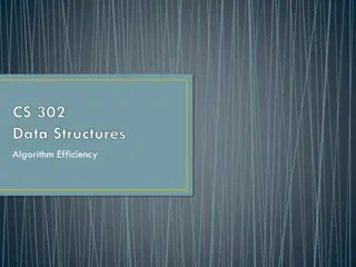 Efficiency Analysis Techniques for Computer Science Algorithms