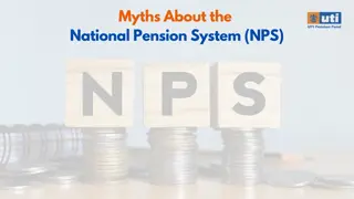 Myths About the National Pension System (NPS)