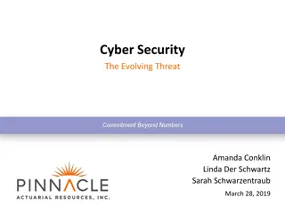 Evolving Cybersecurity Threats and Trends