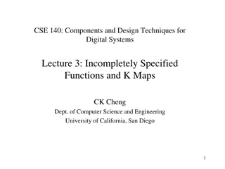 Digital Systems Design Techniques: Concepts and Examples