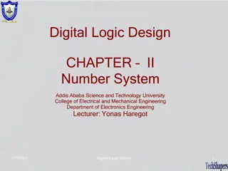 Digital Logic Design: Number Systems Overview