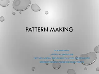 Pattern Making in Fashion Design: A Comprehensive Guide