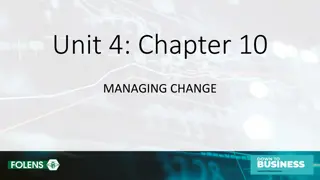 Effective Strategies for Managing Change in Business