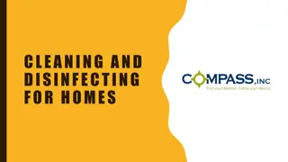 Effective Cleaning and Disinfecting Practices for Homes