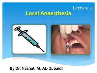 Comprehensive Guide to Local Anesthesia in Dentistry