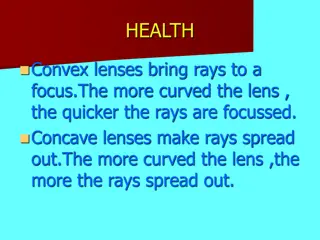 Convex and Concave Lenses in Vision Correction