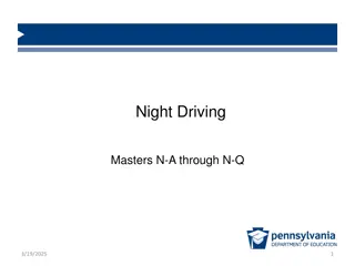 Mastering Night Driving: Tips and Techniques for Safe Driving After Dark