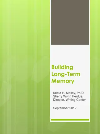 Long-Term Memory and Learning Process