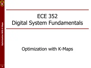 Digital System Fundamentals: Optimization With K-Maps