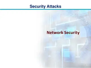 Security Attacks: Passive vs. Active Techniques
