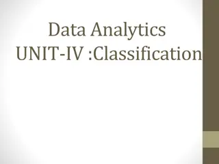 Decision Trees and Naive Bayes in Classification Methods