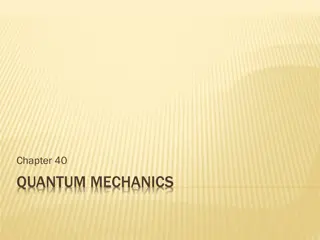 Quantum Mechanics and the Schrödinger Equation