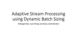 Dynamic Batch Sizing and Stream Processing Insights
