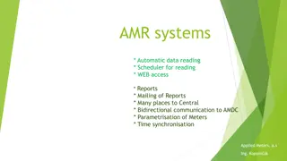 Automatic Data Reading and Management Solutions for Energy Meters