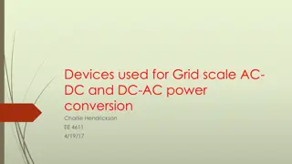Devices for Grid-Scale Power Conversion | Application & Benefits