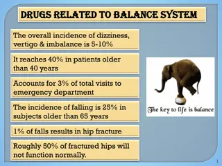 Drugs Related to Balance System Disorders