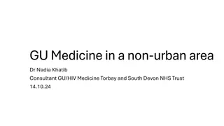 Insights into GU Medicine and HIV Care by Dr. Nadia Khatib